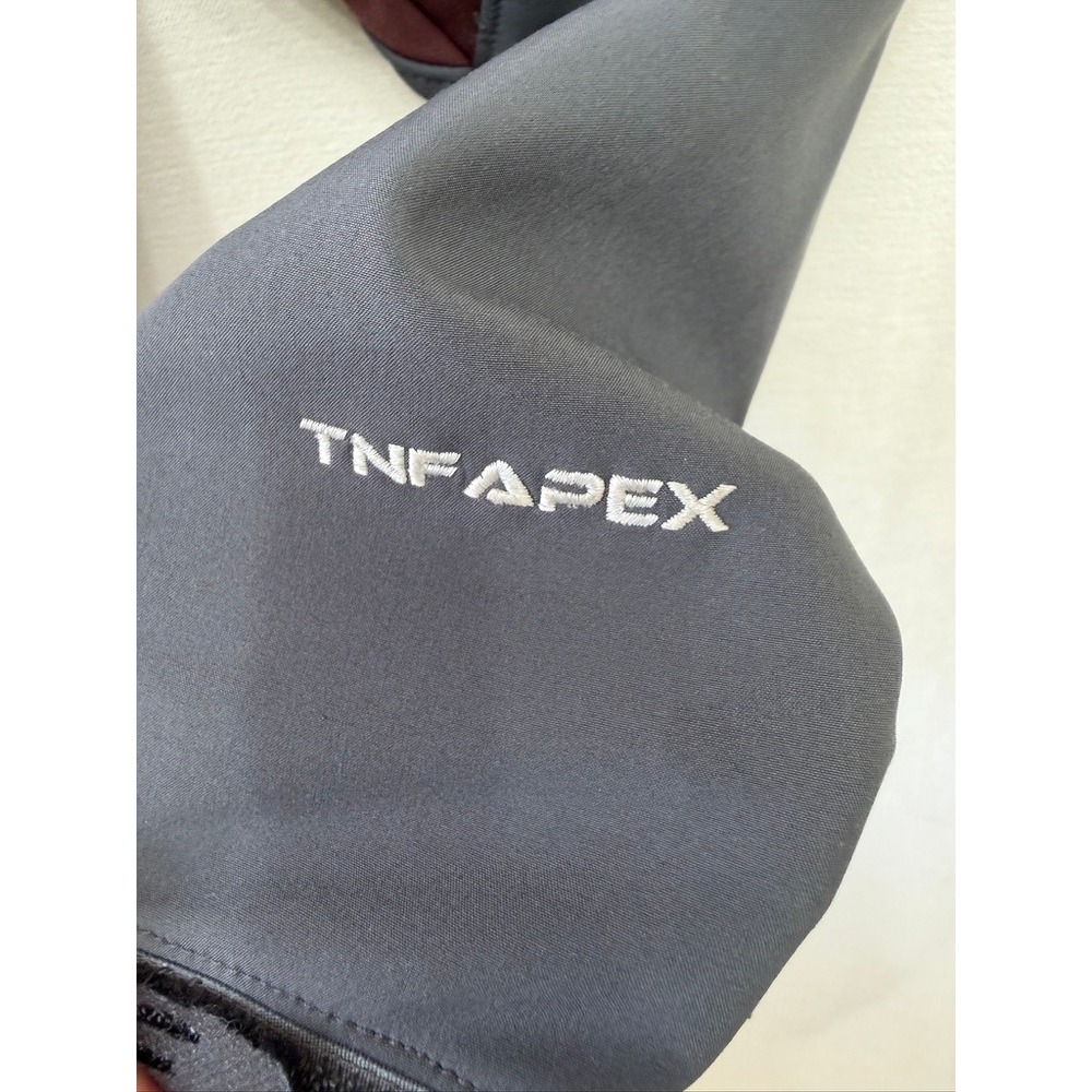 The North Face Apex Bionic Softshell Jacket Maroon Gray Hiking Women's - Picture 7 of 9